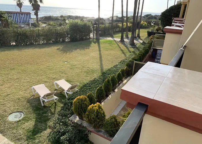 Estudio Primera Linea 50 Mtrs Playa. Fibra 600mb Apartmán Marbella
