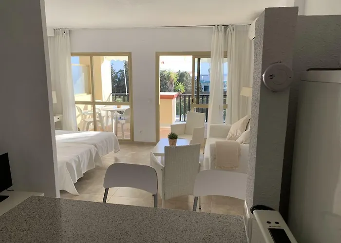 Estudio Primera Linea 50 Mtrs Playa. Fibra 600mb Apartmán *