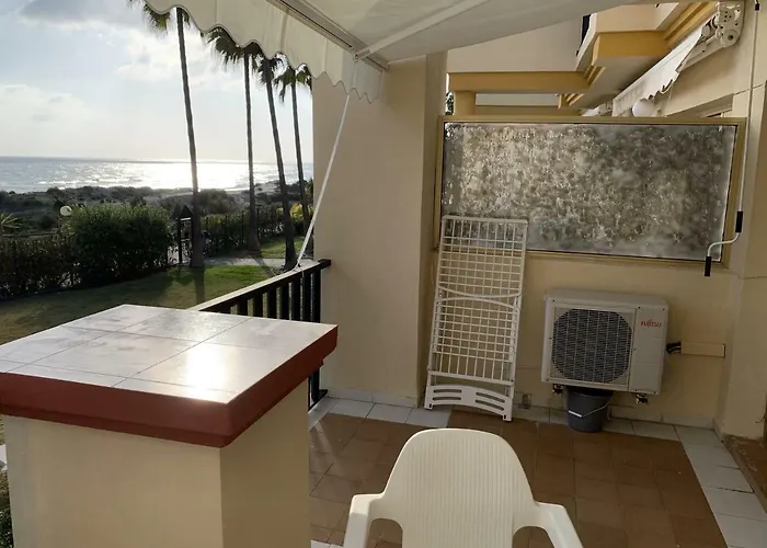 Estudio Primera Linea 50 Mtrs Playa. Fibra 600mb * Marbella