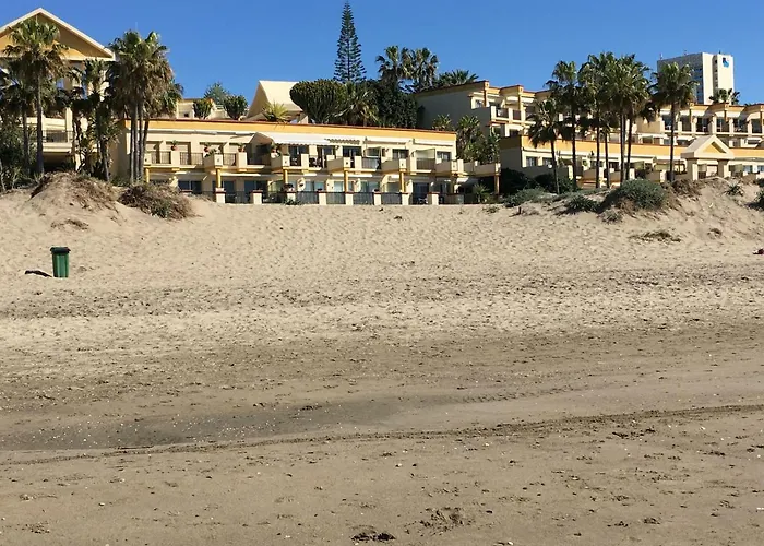 Estudio Primera Linea 50 Mtrs Playa. Fibra 600mb Apartmán Marbella