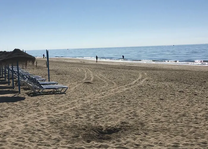 Estudio Primera Linea 50 Mtrs Playa. Fibra 600mb Apartment