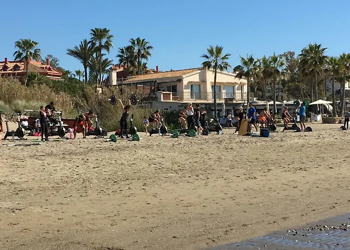 Appartement Estudio Primera Linea 50 Mtrs Playa. Fibra 600mb Marbella